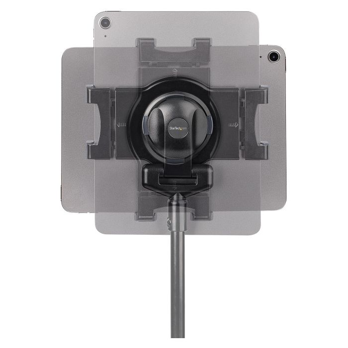 StarTech Carro/Soporte Móvil con Ruedas para Tablet, Altura Ajustable, Base con Ruedas Bloqueables para Tablets de 7 a 11 Pulgadas, Negro - 0.9 kg 3