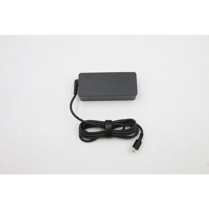 Lenovo 65W AC adapter with USB-C interface, supports 20/15/9/5V output for Lenovo laptops and devices. 1 Lenovo 65W AC adapter with USB-C interface, supports 20/15/9/5V output for Lenovo laptops and devices. 1