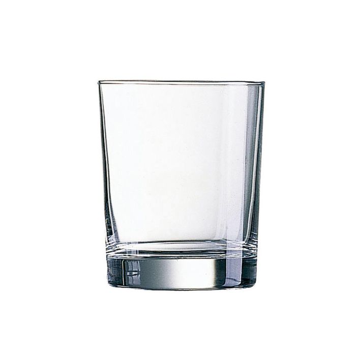 Arcoroc Vasos Bajos Stockholm Vidrio Transparente 27 cL - Juego de 6 Aptos Lavavajillas y Fabricados en Francia