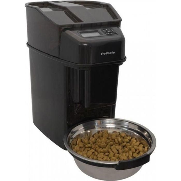 Petsafe Dispensador automático digital de alimentos programable para perros y gatos, con capacidad para hasta 12 raciones de comida Petsafe Dispensador automático digital de alimentos programable para perros y gatos, con capacidad para hasta 12 raciones de comida