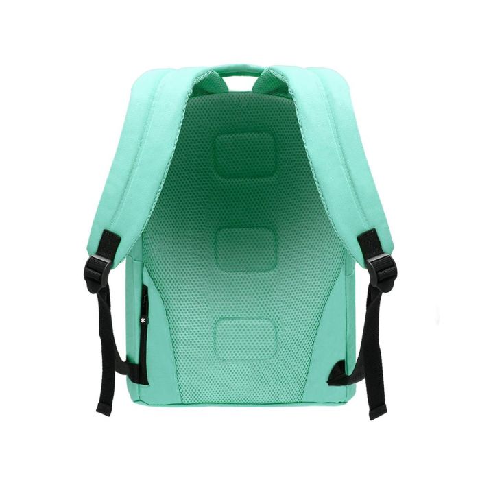 Cartera Antartik Mochila Con Asa Y Bolsillos Con Cremallera Color Verde Menta 310x160x410 mm 6