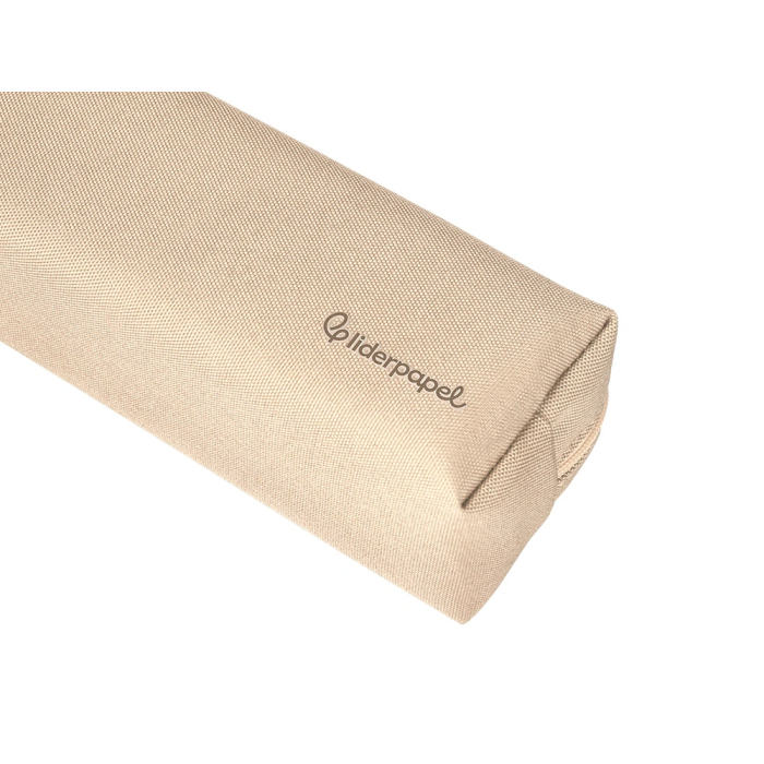 Liderpapel Estuche Portatodo Classic Rectangular con Asa Crema 210x70mm 5 Liderpapel Estuche Portatodo Classic Rectangular con Asa Crema 210x70mm 5