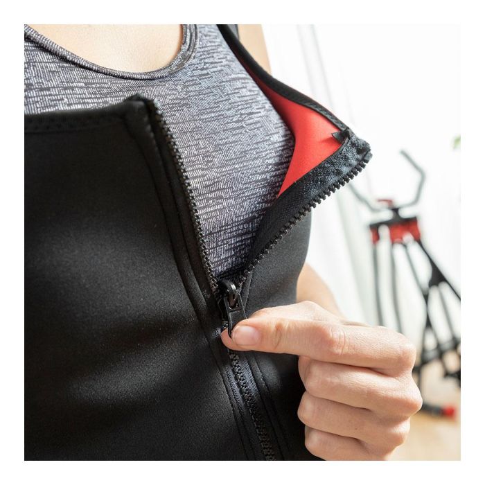Chaleco deportivo con efecto sauna para mujer veheat XL v0103431 innovagoods 4 Chaleco deportivo con efecto sauna para mujer veheat XL v0103431 innovagoods 4