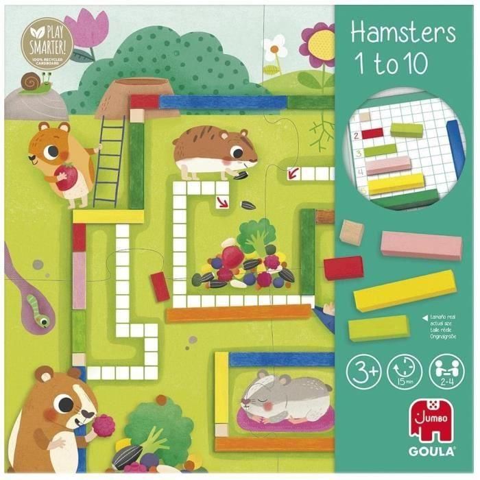 Juego educativo - GOULA - 1-10 Matemáticas - Ayuda a los hámsteres a preparar sus provisiones para el invierno 3 Juego educativo - GOULA - 1-10 Matemáticas - Ayuda a los hámsteres a preparar sus provisiones para el invierno 3