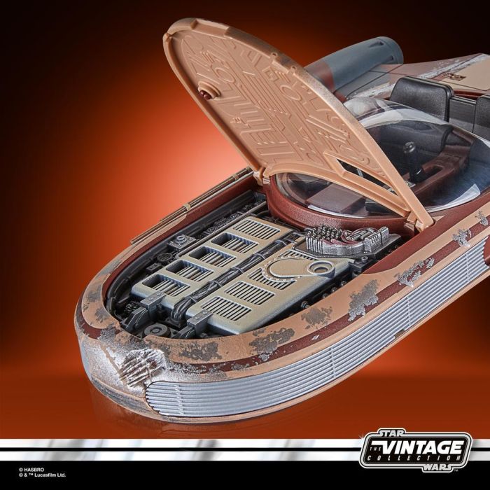 HASBRO Star Wars Figura Luke Skywalker 9.5cm + Landspeeder con Sable de Luz y 7 Accesorios 5 HASBRO Star Wars Figura Luke Skywalker 9.5cm + Landspeeder con Sable de Luz y 7 Accesorios 5
