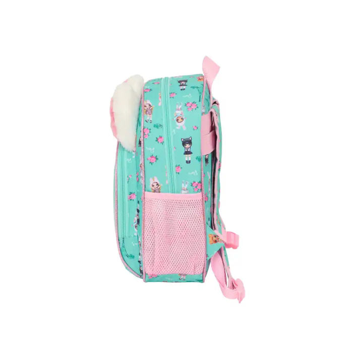 Mochila Escolar Na!Na!Na! Surprise Bunny Rosa Turquesa 28 x 34 x 10 cm 2