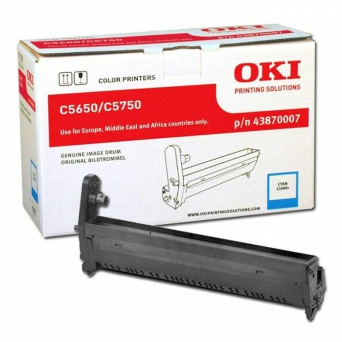 OKI C5650/C5750 Tambor Cian 20k OKI C5650/C5750 Tambor Cian 20k