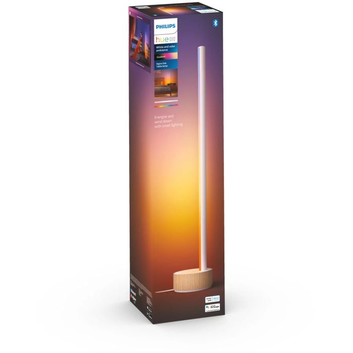 Philips Hue Gradient Signe Oak Tischleuchte 730lm 3
