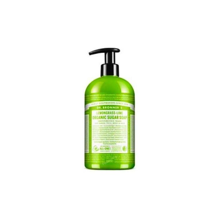 Dr Bronner'S Jabones De Azúcar Lemongrass-Lima 710 mL
