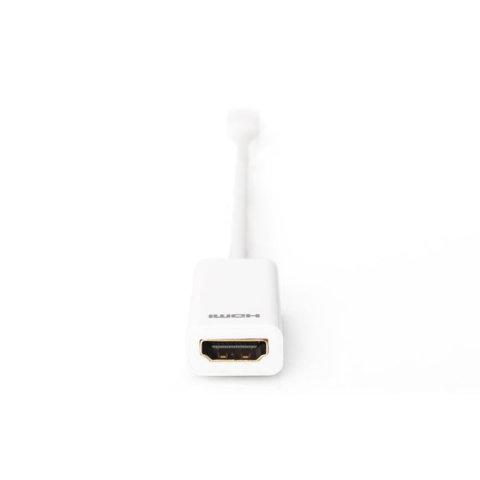 Digitus Adaptador Mini DisplayPort a HDMI 0,15 m Blanco 2