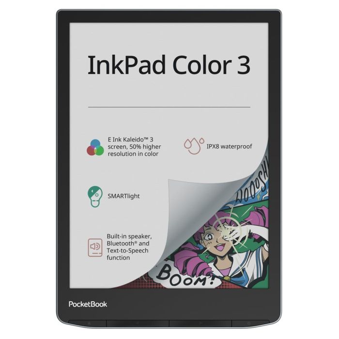 Pocketbook InkPad Color 3 Lector Electrónico 7.8" Pantalla E Ink Kaleido 3 Color 32GB 0 Pocketbook InkPad Color 3 Lector Electrónico 7.8" Pantalla E Ink Kaleido 3 Color 32GB 0