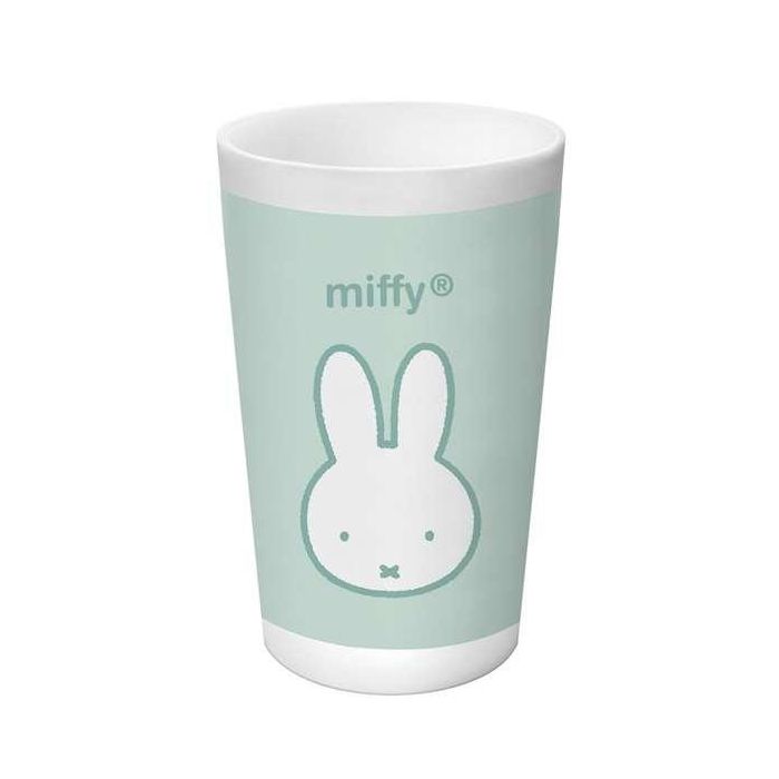 Set De Platos Cubiertos Y Vaso Safta Miffy Menta 260x260x90 mm 4 Set De Platos Cubiertos Y Vaso Safta Miffy Menta 260x260x90 mm 4