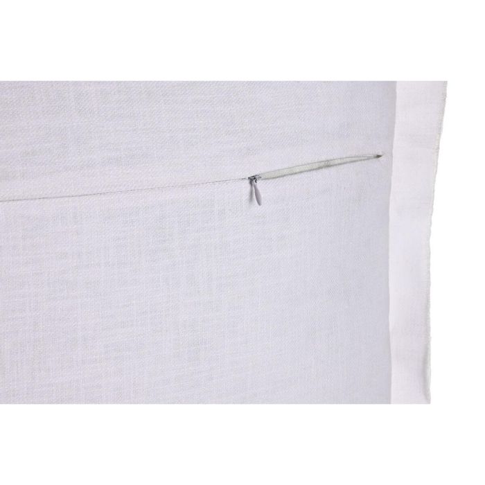 Cojin Cottage DKD Home Decor Blanco Roto 60 x 60 cm 1