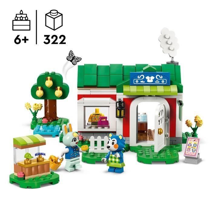 LEGO Animal Crossing 77055 Tienda de ropa de Fairy Finger Sisters - Juguete para niños de 6 años 1 LEGO Animal Crossing 77055 Tienda de ropa de Fairy Finger Sisters - Juguete para niños de 6 años 1