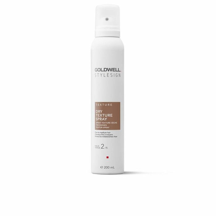 Goldwell STYLESIGN TEXTURE Spray Texturizante Seco para Peinado, Efecto Volumen, Control, Acabado Mate y Absorción de Grasa 200 ml