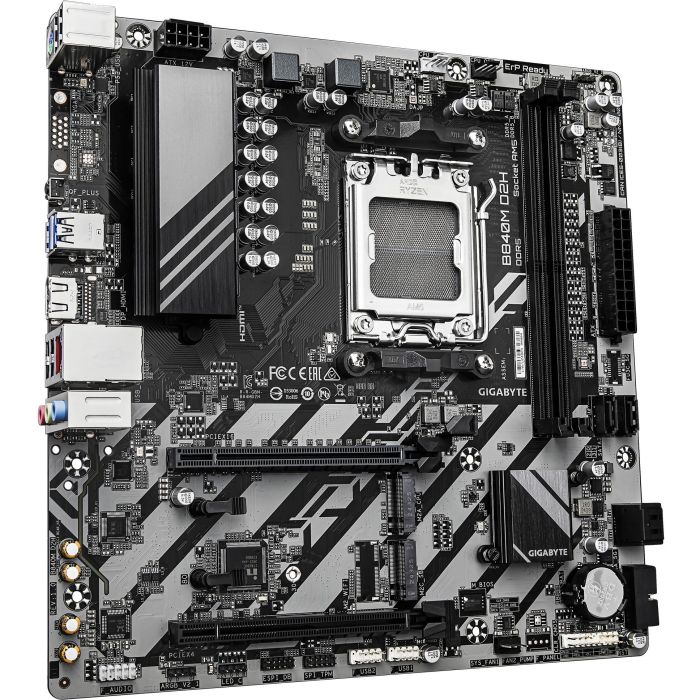 Gigabyte B840M D2H Placa Base Socket AM5 Micro ATX DDR5 PCIe 4.0 2.5GbE LAN para AMD Ryzen 9000/8000/7000 2 Gigabyte B840M D2H Placa Base Socket AM5 Micro ATX DDR5 PCIe 4.0 2.5GbE LAN para AMD Ryzen 9000/8000/7000 2