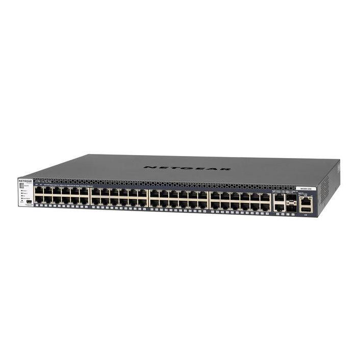 NETGEAR GSM4352S - Switch gestionado L3 52 puertos (48x RJ45 Gigabit, 4x SFP+ 10G) Apilable - Para rack 1 NETGEAR GSM4352S - Switch gestionado L3 52 puertos (48x RJ45 Gigabit, 4x SFP+ 10G) Apilable - Para rack 1