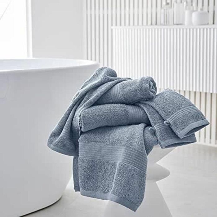 Today TOD3574641225469 Juego de 2 Toallas 100% Algodón 50x90 cm Denim 1 Today TOD3574641225469 Juego de 2 Toallas 100% Algodón 50x90 cm Denim 1