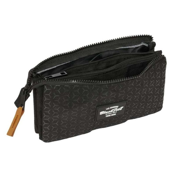 Portatodo BlackFit8 Old school Negro Gris 22 x 12 x 3 cm 2 Portatodo BlackFit8 Old school Negro Gris 22 x 12 x 3 cm 2