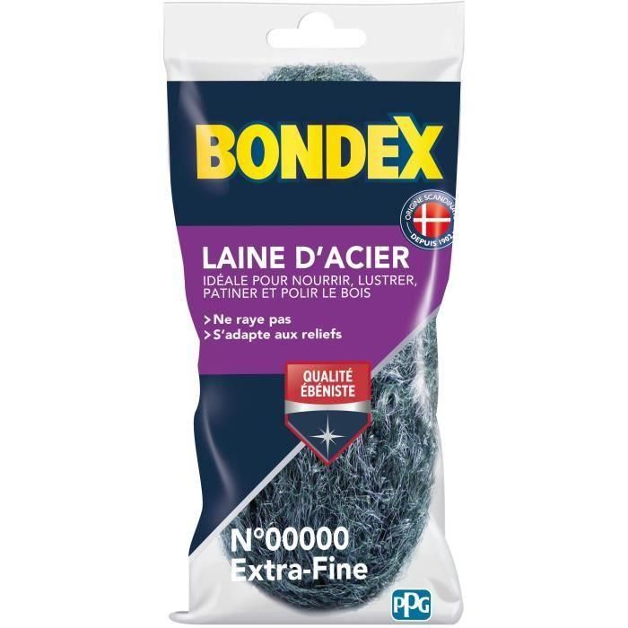 Lana de acero extrafina - BONDEX - 420508 - 150 g