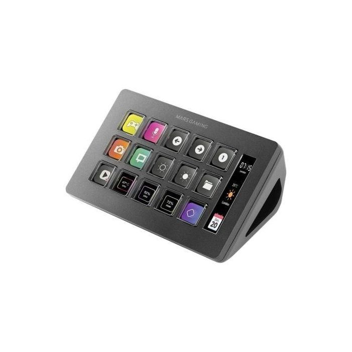Stream Deck Slim Mars Gaming MSD-ONE/ 15 Teclas LCD/ Negro 4 Stream Deck Slim Mars Gaming MSD-ONE/ 15 Teclas LCD/ Negro 4