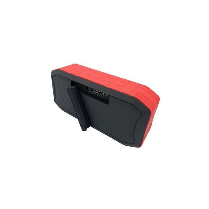 Elbe ALT-R15-TWS Altavoz Bluetooth 5W TWS Rojo IPX7 Resistente al Agua Portátil con Sonido Estéreo 4