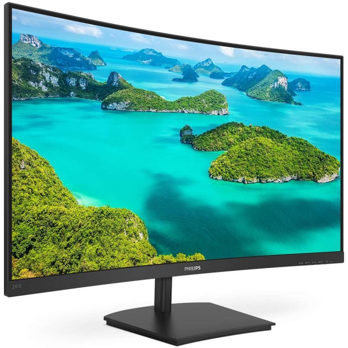Philips 241E1SC Monitor Curvo de 23.6" (59.9cm) Full HD VA, 75Hz, 4ms, HDMI, AMD FreeSync, LowBlue 4