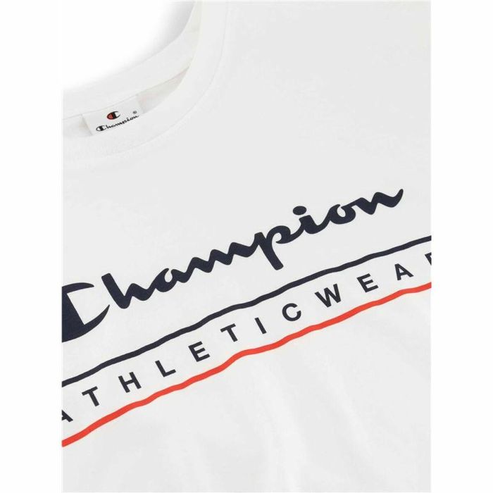 Camiseta de Manga Corta Hombre Champion Champion SS Blanco 1
