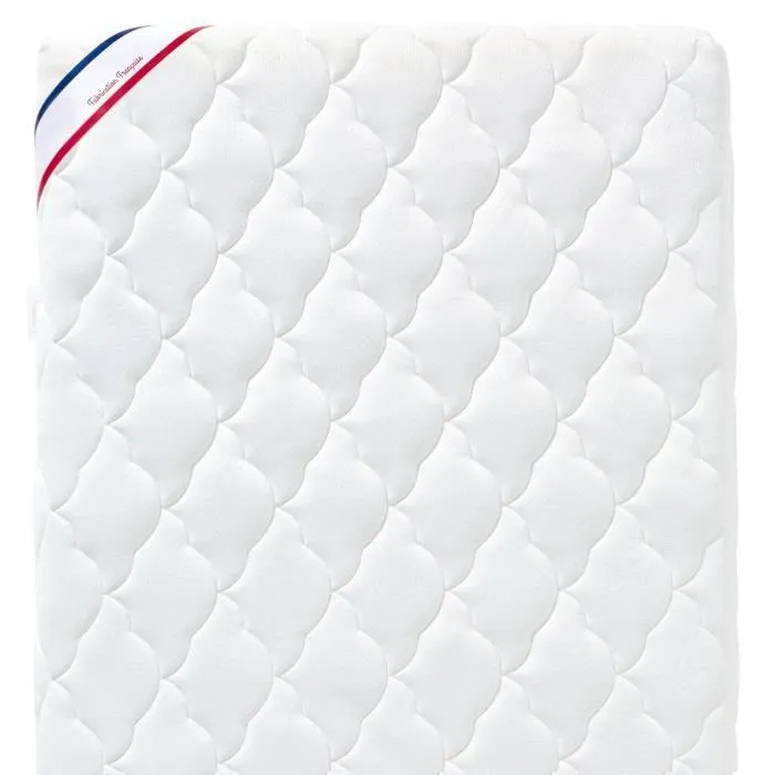 P'Tit Lit PTI1708546719943 Colchón para Bebé 70x140x10 cm Viscosa Suave Desenfundable Sin Tratamiento Químico 1