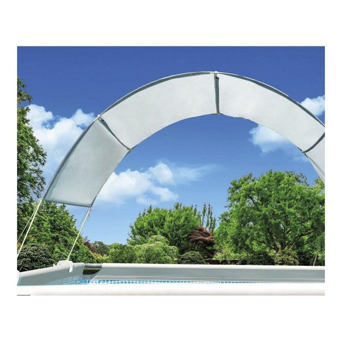 Vela de sombra Intex para piscinas elevadas 5