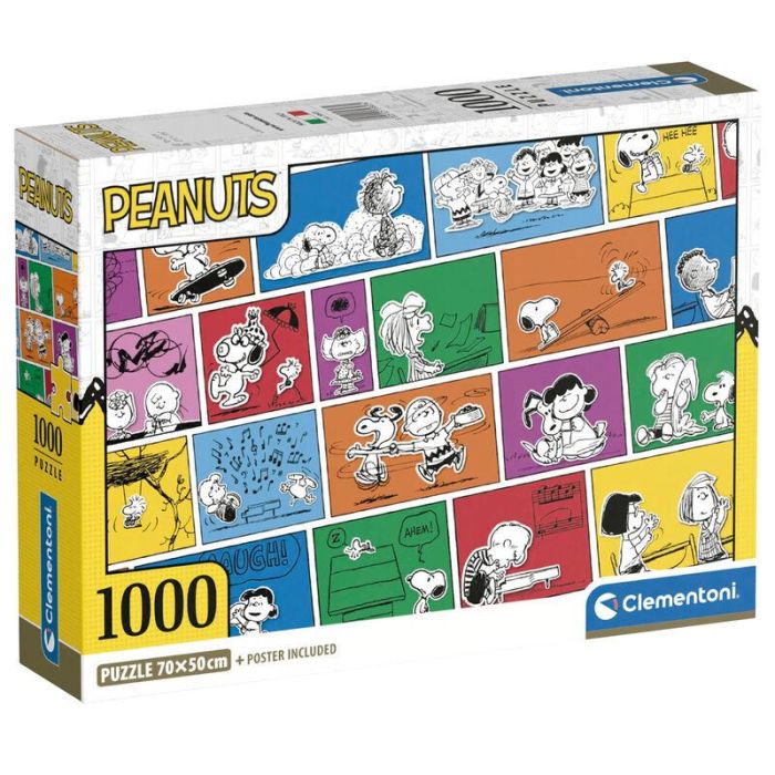 CLEMENTONI Puzzle Snoopy 1000 piezas, 70x50cm