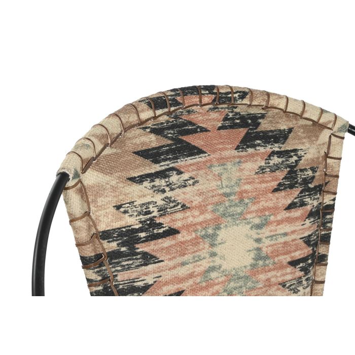 Silla DKD Home Decor Multicolor 76 x 76 x 63 cm 2 Silla DKD Home Decor Multicolor 76 x 76 x 63 cm 2