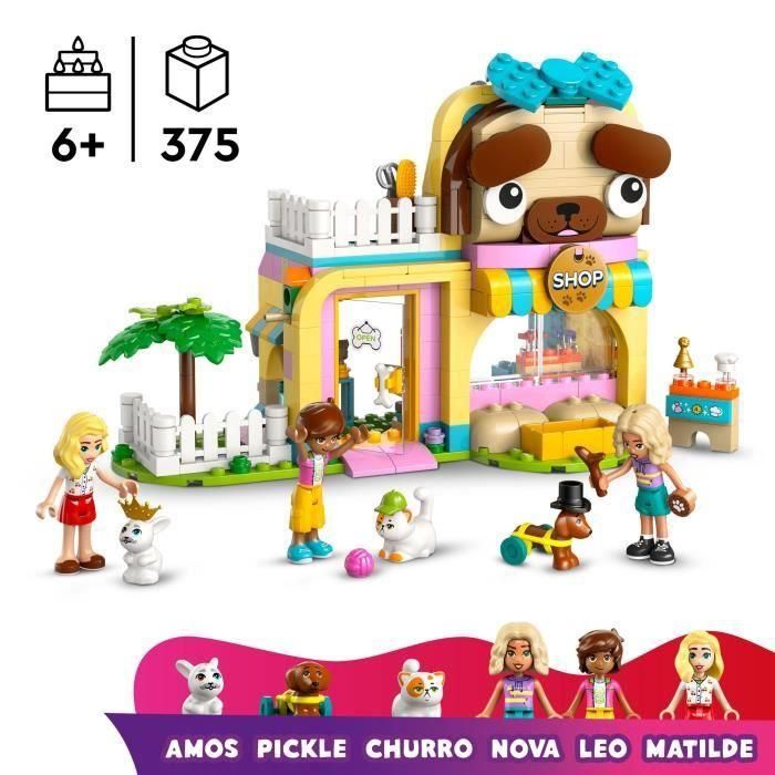 Juego de construccion tienda de accesorios para mascotas lego friends 1