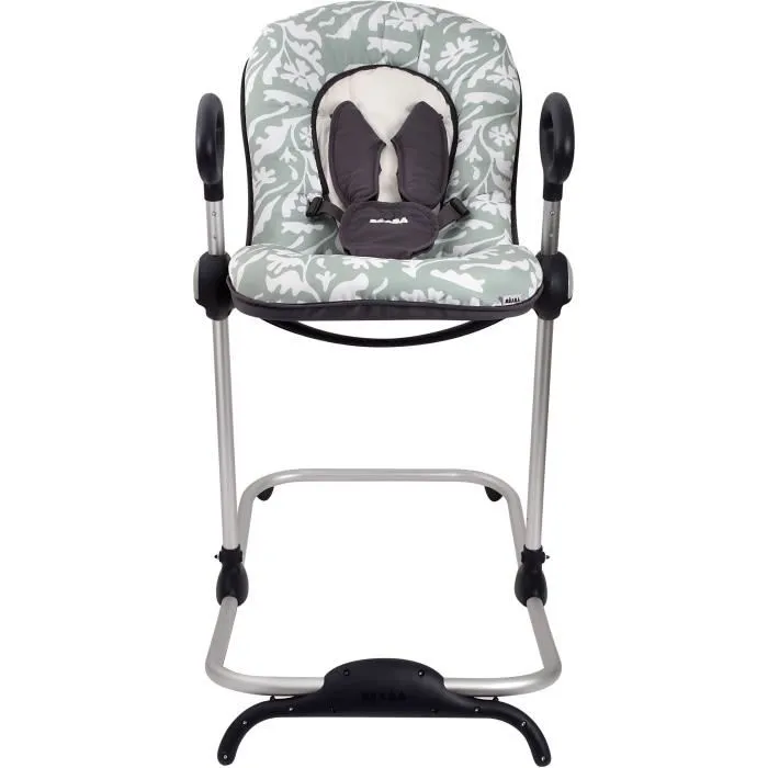 Beaba Sube y baja I Hamaca Altura ajustable Playprint Nature BEA3384349150778