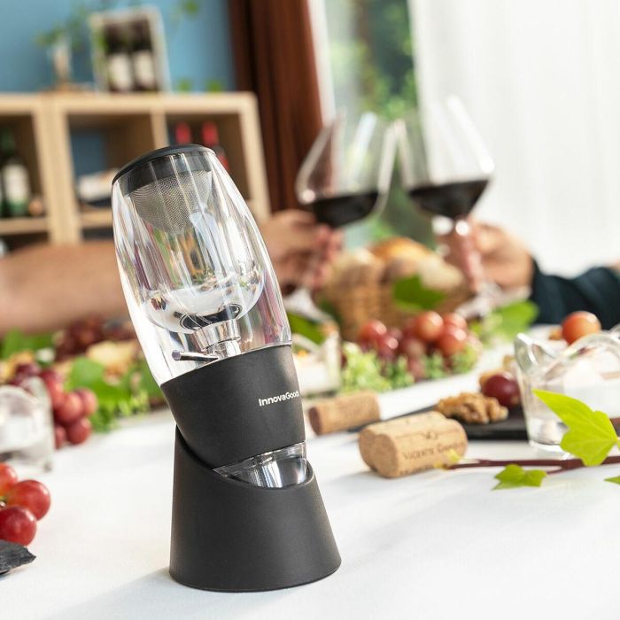 Aireador de Vino con Filtro, Soporte y Funda Wineir InnovaGoods 7 Aireador de Vino con Filtro, Soporte y Funda Wineir InnovaGoods 7