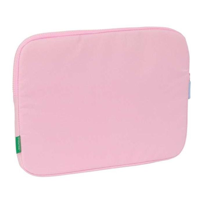 Funda para Portátil Benetton Pink Rosa 15,6'' 39,5 x 27,5 x 3,5 cm 1 Funda para Portátil Benetton Pink Rosa 15,6'' 39,5 x 27,5 x 3,5 cm 1