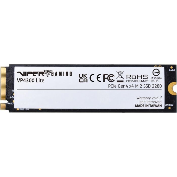 Patriot VP4300 Lite SSD M.2 2TB PCIe 4.0 NVMe 2.0 7400/6400 MB/s para PC/PS5 2280 con disipador 1 Patriot VP4300 Lite SSD M.2 2TB PCIe 4.0 NVMe 2.0 7400/6400 MB/s para PC/PS5 2280 con disipador 1