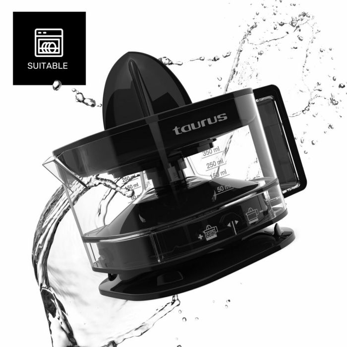 Exprimidor Eléctrico Taurus Negro 350 ml 1 Exprimidor Eléctrico Taurus Negro 350 ml 1