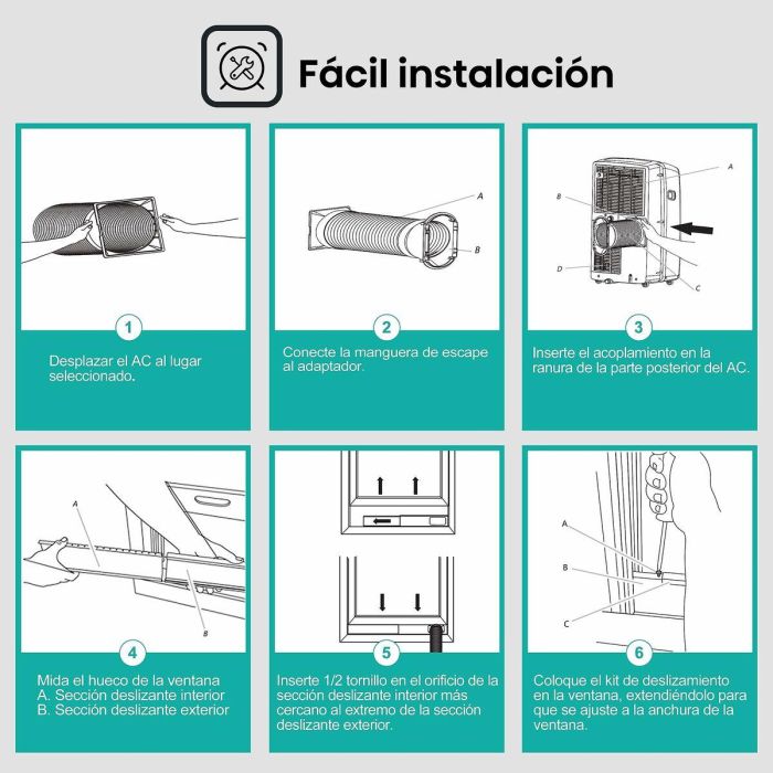 Aire Acondicionado Hisense APC09KV A 9