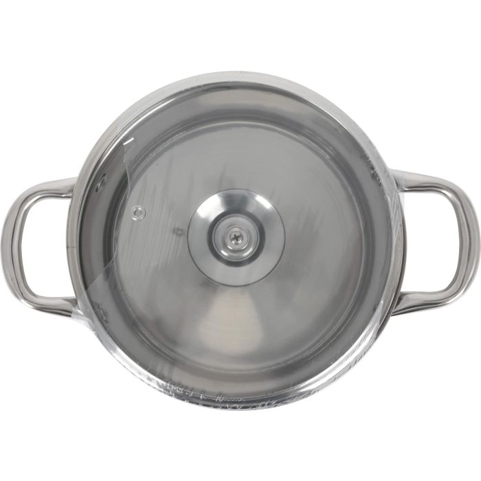 Cacerola Hermes 20 cm acero inoxidable 3L - Inde (4 Unidades) 2 Cacerola Hermes 20 cm acero inoxidable 3L - Inde (4 Unidades) 2