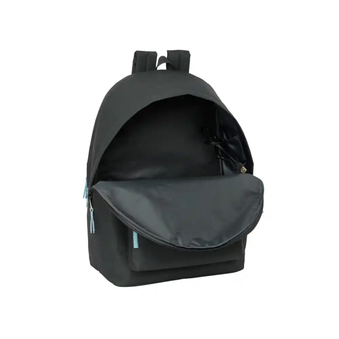 Safta Mochila Doble El Pulpo Grafito para Portátil 15,6" + USB 31x44x18 cm 3