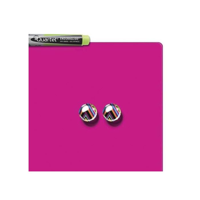 Pizarra Hogar Magnetica Nobo 36X36 Cm Rosa 2