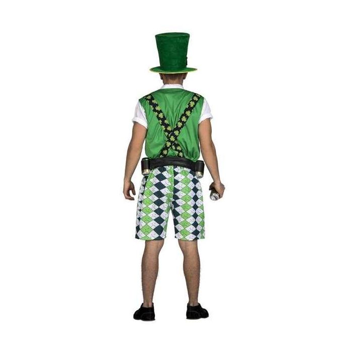 Disfraz adulto san patricio con cerveza talla m-l 2 Disfraz adulto san patricio con cerveza talla m-l 2