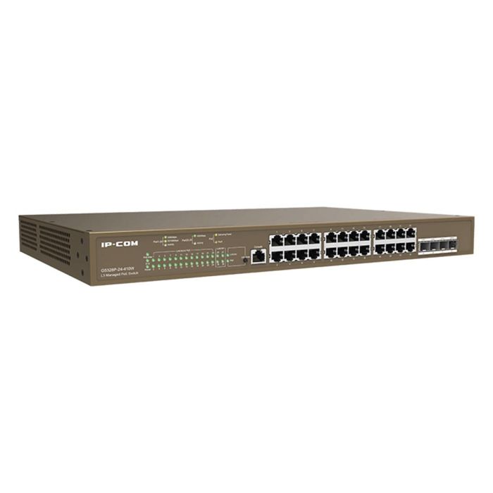 Ip - com G5328P-24-410W Switch PoE Administrado L3 24 Puertos Gigabit 410W 1