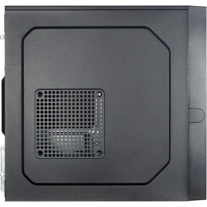Inter-Tech IT-6505 Retro Micro Torre PC micro ATX Negra - Chasis Computadora de Sobremesa Compacta 5
