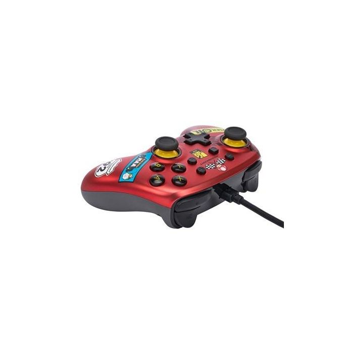 Power A NSGP0124-01 Mando con Cable para Nintendo Switch - Diseño Mario Kart: Racer Red 2