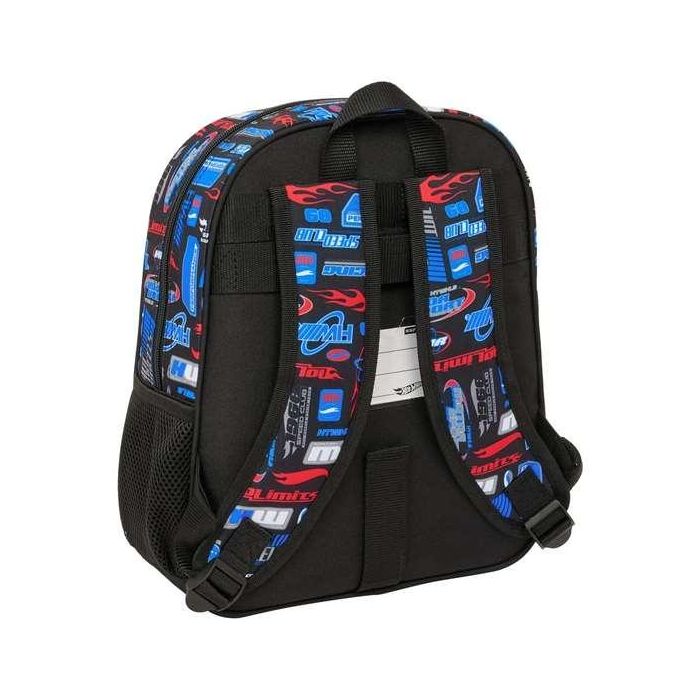 Safta Mochila Infantil Adaptable a Carro Hot Wheels 27x33x10 cm 1 Safta Mochila Infantil Adaptable a Carro Hot Wheels 27x33x10 cm 1