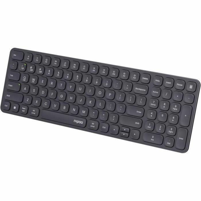 Teclado Rapoo E9310M Negro AZERTY 4