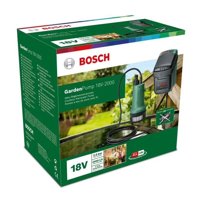 Bosch BOS4059952617541 Bomba de Jardín 18 NU 5