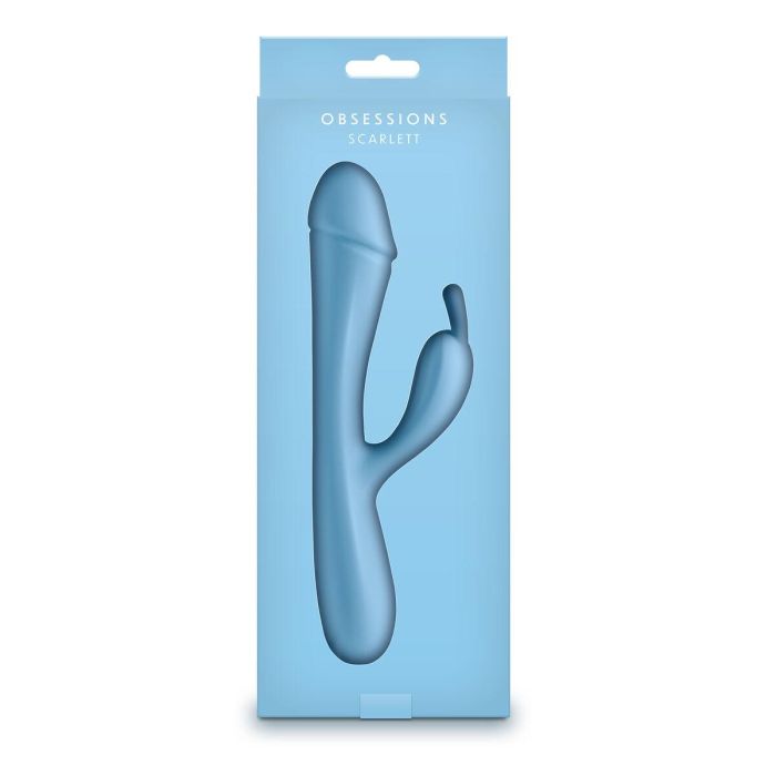 Vibrador Punto G NS Novelties Obsessions Azul 2 Vibrador Punto G NS Novelties Obsessions Azul 2